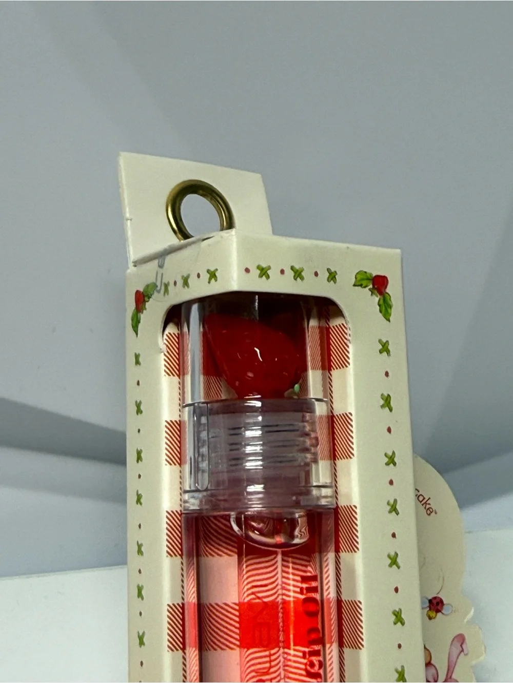 Strawberry Shortcake X Celavi Lip Oil With Charm Flavored Scented